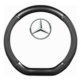 Cubre Volante Fibra De Carbono Mercedes Benz Amg Clase Plano