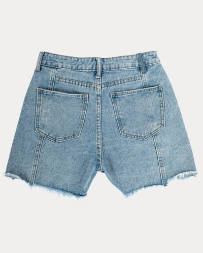 Short Tiro Alto Con Botones Destroyed Vogler - Guindashop