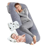 Almohada Para  Embarazo Y Lactancia Jumbo + Regalo Microgel