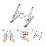 Soporte Notebook Aluminio Regulable Tablet Celular Portatil