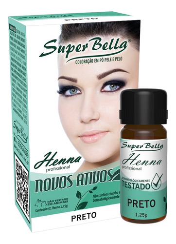 Kit Henna Para Sobrancelhas Super Bella - Promoção!!