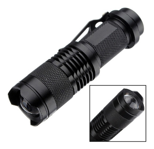 Linterna Tactica Cree Led Recargable Zoom Flash Mini Led 