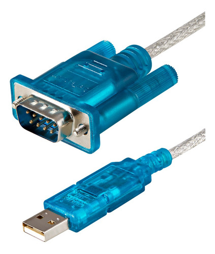 Cable Adaptador Rs232 Serial Db9 Macho A Usb 2.0 Macho 