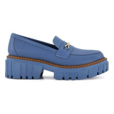 Zapato Plataforma Andrea Mujer Azul 3356500