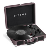 Maleta Portátil Victrola Vintage Bluetooth De 3 Velocidades