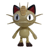 Figura Pokemon Meowth Impresa 3d Pintada A Mano 13cm