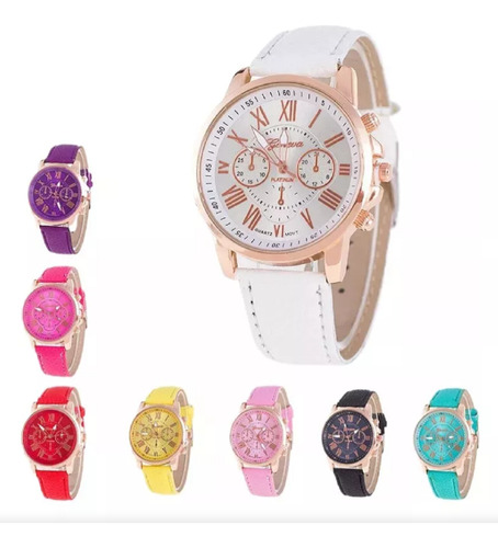 40 Triple Ojo Doble Capas Relojes Moda Mujer Regalo Mayoreo