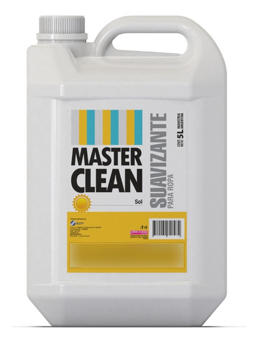 Suavizante Para Ropa Sol X 5 Lts - Master Clean