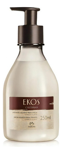 Sabonete Líquido Para As Mãos Natura Ekos Castanha - 250ml