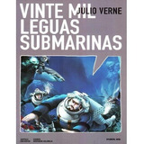 Livro Vinte Mil Leguas Submarinas Em Quadrinhos Farol Hq Nunca Usado