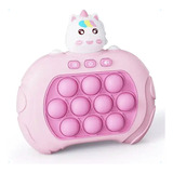 Brinquedo Sensorial Pop It Quick Push Bubble Budget Toys Cor Unicornio