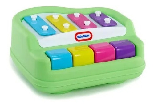 Piano Little Tikes Teclas Grandes Faciles De Pulsar Infantil Color Multicolor