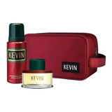 Kevin Rojo Estuche Bolso Con Perfume 60ml + Desodorant 150ml