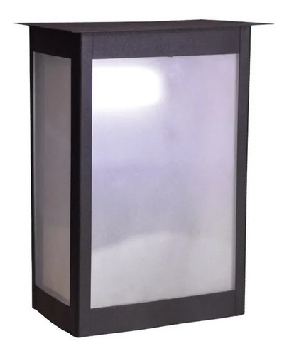 5 Lampara Pared Farol Moderno Exterior Led 2000