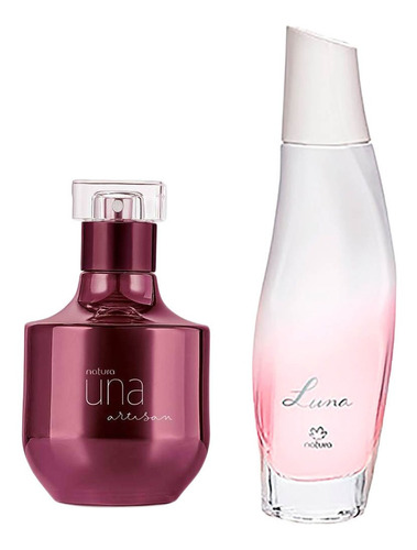 Perfume Una Artisan + Luna Clássico  Feminino Kit Natura