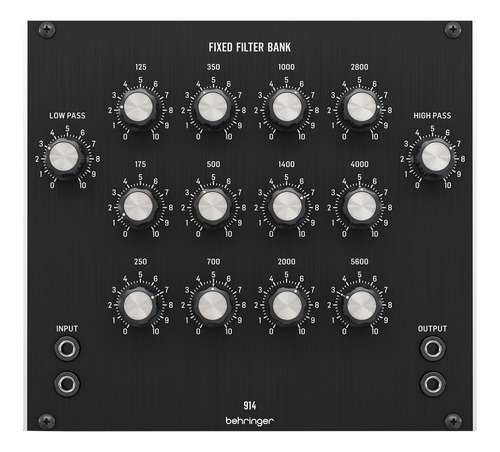 Módulo behringer 914 banco de filtro fijo Eurorack 28hp