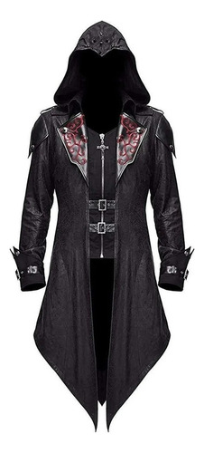 Chamarra Con Capucha Style Gothic Assassin Creed Steampunk
