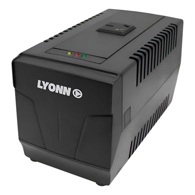 Estabilizador De Tensión Lyonn 2000va Para Heladeras Color Negro | Envío gratis