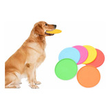 Juguete Frisbee Para Perros - Platillo Volador Silicona X2