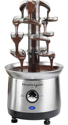 Fuente Para Chocolate Nostalgia Cff1000 Acero Inoxidable