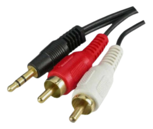 Cabo De Audio P2 X 2 Rca Macho 3 Metros