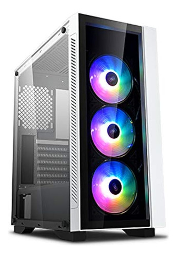 Deepcool Matrexx 55 V3 Add-rgb Wh 3f Mid-tower Atx Case, Sop