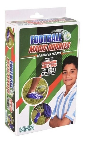 Magic Bubbles Burbujero Burbujas Football Ditoys Fotbol