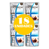 Combo 18 Un Sachê Optimum Gatos Castrados 85g Envio Rápido