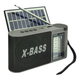 Radio Solar Recargable Con Bluetooth Y Fm X 24 Un