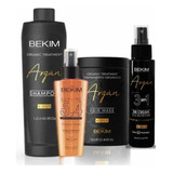 Kit Argan 4oils Shampoo-mascara-serum Bb Cream-termico Bekim