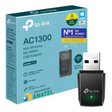 Adaptador Usb Wi-fi Tp-link Archer T3u Ac1300 Dual Band 5ghz