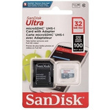 Microsd Sandisk 32gb Ultra C-10 100mb/s - Switch Zonagamerch