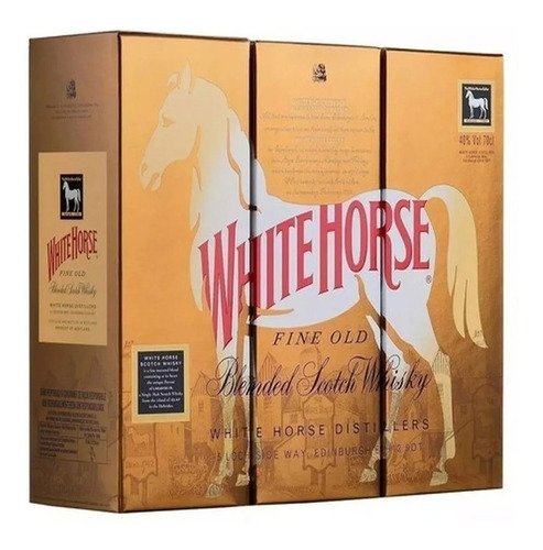 Combo White Horse  1 L + 8 Red Bull + 8 Água De Coco