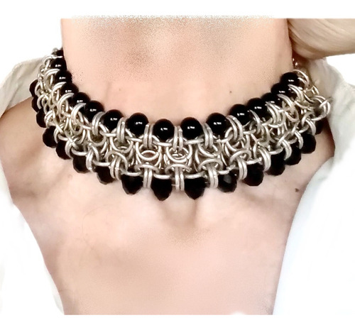 Collar Alto Gargantilla Hecho A Mano Ver Video