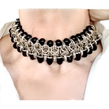 Collar Alto Gargantilla Hecho A Mano Ver Video