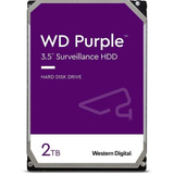 Disco Duro Wester Digital Purple De 2tb, 3 Años De Garantía 