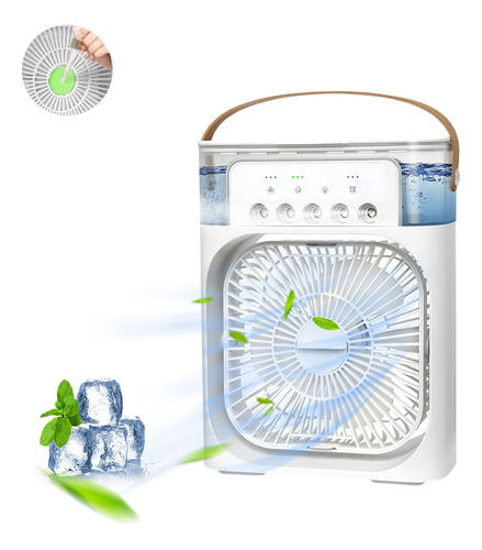 Ventilador Climatico Humidificable Portatil Escritorio