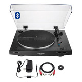 Discos Bluetooth Toca Audio Technica At-lp3xbt, Automático, Color Negro, 110 V/220 V