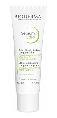 Crema Hydra Bioderma Sébium Día Para Piel Acneica De 40ml