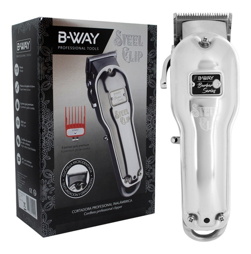 B-way Steel Clip Cortadora De Pelo Maquina Inalámbrica 