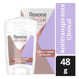 Desodorante Rexona Clinical Extra Dry Barra 48 G