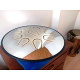 Zen Tambour Cromado Corte Laser Tankdrum Hang Handpan Tongue