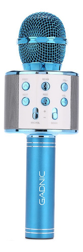 Microfono Inalámbrico Karaoke Gadnic Parlante Bluetooth Pro