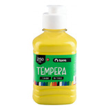 Tempera Torre 250 Ml Colores Color Amarillo