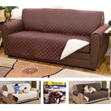 Forro Protector De Sofa Y Muebles Perros Mascotas 2 Puestos