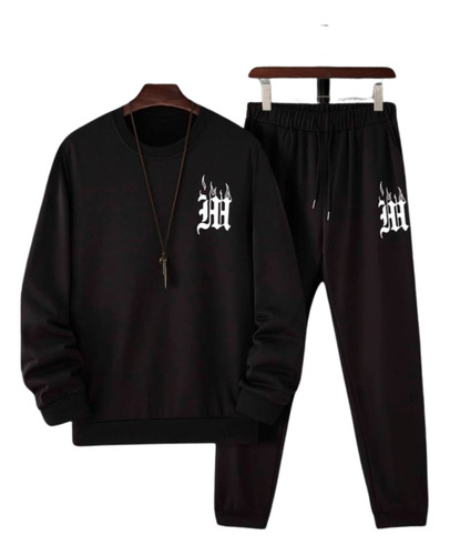 Conjunto Moletom Streetwear Trap Calça Blusa Estiloso Mfire