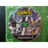 Sonic Unleashed Ps2 Playstation 2 Original Físico Solo Disco