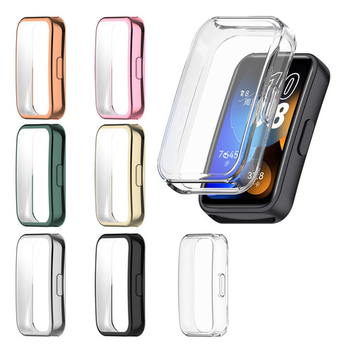 7 Tpu De Funda Mica Para Huawei Smartwatch Band 9 8