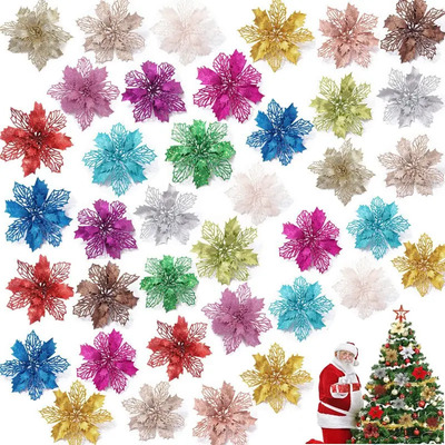 S 50 Flores Huecas Creativas Para Decoración De Árbol De