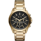 Relógio Armani Exchange Ax2611 Cronógrafo Masculino Dourado